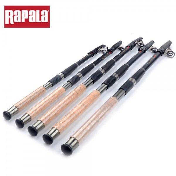  100% Rapala THUNDER STICK 2.1m 2.4m 2.7m 3.0m 3.6m Spinning Fishing Rod Telescopic Pole Sea Carp Feeder Fishing Rod Long Cast