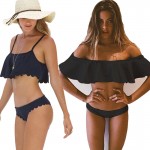  Bikinis Women Swimsuit Push Up Swimwear Women 2017 New Sexy Bandeau Print Brazilian Bikini Set Beach Wear Bathing Suits Biquini