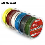  DAGEZI 8 strand 300m/330YDS With Gift  Super Strong  10-80LB brand fishing lines 100% PE Braided Fishing Line smooth line