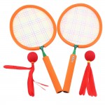  High Quality Novelty Child Dual Badminton Tennis Racket Baby Outdoor Sports Game Toy Parent-Child Sport Bed Toy Educational Toy