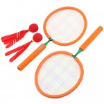  High Quality Novelty Child Dual Badminton Tennis Racket Baby Outdoor Sports Game Toy Parent-Child Sport Bed Toy Educational Toy