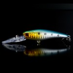  New Arrival  Minnow Fishing Lures 9CM 7.5G Hooks Fish Minnow Lure Tackle Hard Bait Pesca Wobbler Artificial Swim bait 3D Eyes