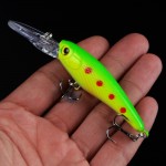  New Arrival  Minnow Fishing Lures 9CM 7.5G Hooks Fish Minnow Lure Tackle Hard Bait Pesca Wobbler Artificial Swim bait 3D Eyes