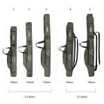  Portable Folding Fishing Rod Bag Fishing Bags Carrier Canvas Fishing lure Pole Tools backpack Case Fishing real Gear Tackle bag