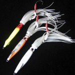  Squid Jig Baits 17 cm/55 g Metal Jigging Lures Night Fishing Lures