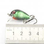 1 PCS  Crankbait Plastic Wobbler Fishing Lure China 3CM 1.5G Swimbait Pesca Isca Artificial Bait 10# Hooks  Fishing Tackle