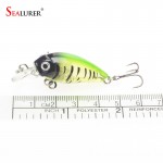 1 PCS Crankbait Plastic Wobbler Fishing Lure 4.5CM 4G Swimbait Pesca Isca Artificial Bait 8# Hooks Fishing Tackle