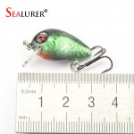 1 PCS Crankbait Plastic Wobbler Fishing Lure Sale 3CM 1.5G Swimbait Pesca Isca Artificial Bait 10# Hooks Fishing Tackle