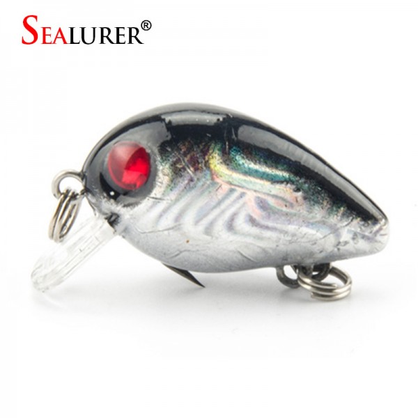 1 PCS Crankbait Plastic Wobbler Fishing Lure Sale 3CM 1.5G Swimbait Pesca Isca Artificial Bait 10# Hooks Fishing Tackle