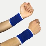 1 Pair 2PC Wristband Wrist Support Glove Elastic Brace Sleeve Sport Bandage Gym Wrap Basketball Volleyball Badminton Wrist Brace