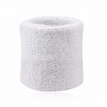 1 Pair 6 Colors Outdoor Sports Sweat Wristbands Cotton Fiber Soft Sports Support Brace for Tennis Squash Badminton Gym