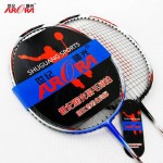 1 Pcs Carbon Training Badminton Racket Voltric Nanoray 24LBS with Racket Bag Adult Child Training Ultralight Shuttlecock Racket