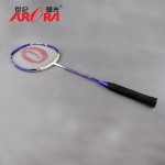 1 Pcs Carbon Training Badminton Racket Voltric Nanoray 24LBS with Racket Bag Adult Child Training Ultralight Shuttlecock Racket