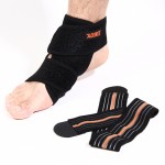 1 Piece Nylon Ankle Support Brace Product Foot Basketball Football Badminton Anti Sprained Ankles Warm Nursing Care Men Women