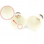 1 Tubes/12 Pcs Top Quality Duck Feather Badminton Shuttlecocks White Single-side Big Broad Shuttlecocks Birdies Badminton Ball