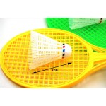 1 pair Novelty Child Dual Badminton Tennis Racket Baby Sports Parent-Child Sports Bed Toy Educational Toys