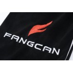 1 pc FANGCAN FCBC-06 Flannel Badminton Racket Bag for 1-2 Piece Badminton Racket Black Color