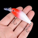 1 pcs High Quality  Minnow Fishing Lure 10 Color Fishing Bait 7CM-8.5g Carp Fishing hooks Lead Hard Lure  Fishing Tackle