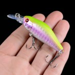 1 pcs High Quality  Minnow Fishing Lure 10 Color Fishing Bait 7CM-8.5g Carp Fishing hooks Lead Hard Lure  Fishing Tackle