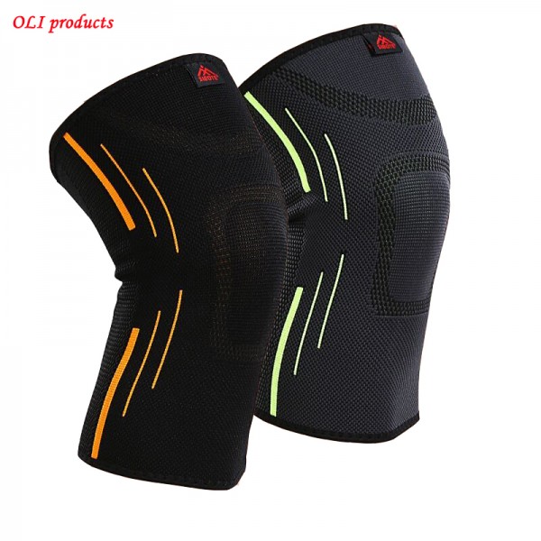 1 piece high quality breathable elastic basketball knee pad badminton running hiking outdoors sports knee support #SBT10