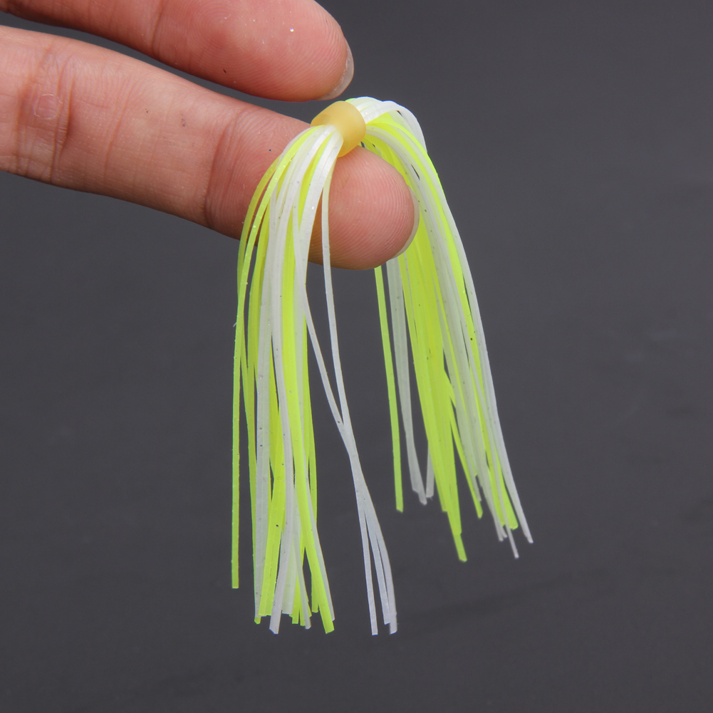 Tigofly - 20 gonne in silicone per pesca fai da te SpinnerBait