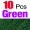 10Pcs Green2 -$0.58