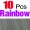 10Pcs Rainbow5 -$0.58