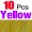 10Pcs Yellow8 -$0.58