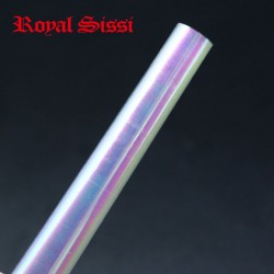 10 Pieces 10 X 5.5 cm Fly Tying Rainbow Film Sabiki rig Shrimp Back Wings Scud Nymph Tying Clear Flash Film Fly Tying Materials