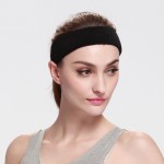 100% Cotton Thick Tower Sports Headband Tennis Badminton Basketball Sweatband Head Sweat Band Basketball Tennis Yoga Headbands