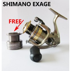 100% ORIGINAL  Shimano Exage 1000 2500 3000S 4000 FD spinning reel  5BB Lightweight XGT-7 One free spare spool