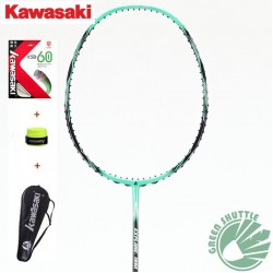 100% Original Kawasaki 1770 1880 1990 Full Carbon Badminton Racket Raquette Badminton With 3 Gift