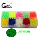 1000pcs/set Carp Fishing Lures Fishing Beads 5mm Plastic Floating Fishing Beads Luminous Carp Fishing Accessories