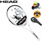 100% Orginal Head primary tour Tennis racket with Strung Women Men Tennis Racket Raquetas De Tenis  Raquette Tennis