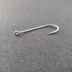 100pc Fishing Hook Stainless Steel O'shaughnessy fishhook Jig Big Hook Treble Hooks Long Barbed Shank Baitholder