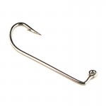 100pcs O'SHAUGHNESSY JIG Hook High Carbon Steel Barbed Jig Fish Hook for Salltlwater Fishing