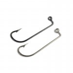 100pcs O'SHAUGHNESSY JIG Hook High Carbon Steel Barbed Jig Fish Hook for Salltlwater Fishing