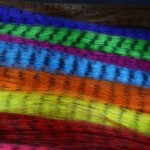 10Packs 10Colors Assortment/ Fly Fishing zebra strips&veins pseudo hair Fibers/ Black barred Synthetic Fibres Fly Tying Material