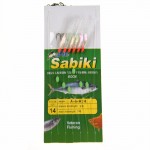 10Packs(10bags) #10~#20 Freshwater Saltwater Sabiki Fish Skin Baits Rigs bleeding Fishing Lures Catching