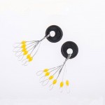 120Pcs/20set/Lot Colorful Space Beans Floating Seat Fishing Pin Fishing Tackle Fishing Supplies