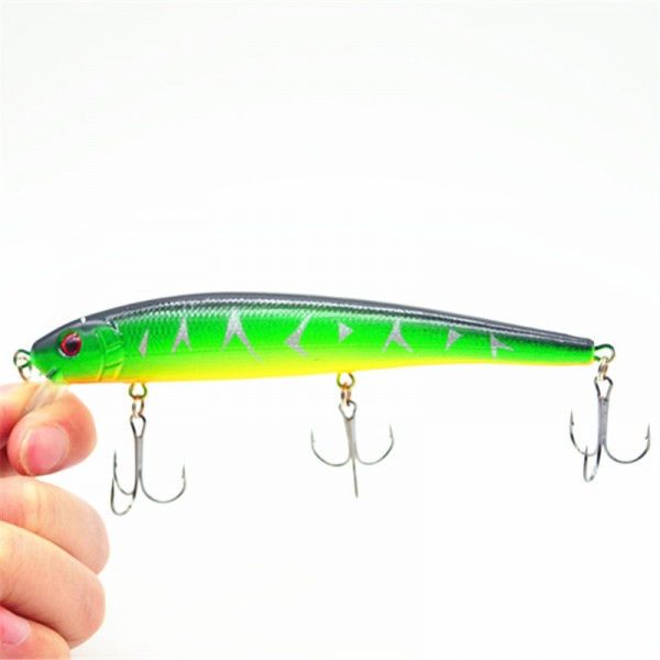 12.5 cm 17.9g 6# Hook sfishing Lure  Fish Wobbler Tackle Crankbait Artificial Japan Hard Bait Swim bait Hot sale