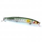 13.8cm 19g Floating Minnow Fishing Lure 6# Fish Wobbler Tackle 3D Eyes Crankbait Artificial Japan Hard Bait Swimbait MI010