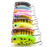 1PCS 11g 5.5cm Poppers Fishing lure Top Water pesca fish lures wobbler isca artificial hard bait Topwater swimbait YE-21