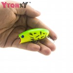 1PCS 11g 5.5cm Poppers Fishing lure Top Water pesca fish lures wobbler isca artificial hard bait Topwater swimbait YE-21