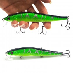 1PCS 14 cm 23.7g Fishing Lure Minnow Hard Bait with 3 Fishing Hooks Fishing Tackle Lure 3D Eyes YE-8