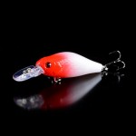 1PCS Minnow Fishing Lure 7CM 8.1G pesca hooks Fish Wobbler Tackle Crankbait Artificial Hard Bait Swimbait 10 Color