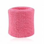 1Pair Cotton Fiber Soft Wrist Bands Sweatbands Sports Wrist Support Brace Wrap Sweat Wristband Tennis Squash Badminton Gym