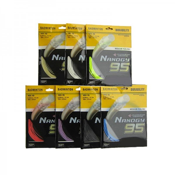 1Pcs 10M 32.8FT BG-65/NBG-95 BG65/NBG95 Sports Badminton Racquet String Replacement