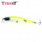 1Pcs Minnow Fishing Lure iscas artificiais para pesca 9.5cm 8.5g wobblers carp fishing crankbait swimbait Fishing Tackle YE-124Y