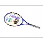 1 Pcs Regail Sports Tennis Racket Aluminum Alloy Adult Racquet with Racquet Bag for Beginners with Blue Color